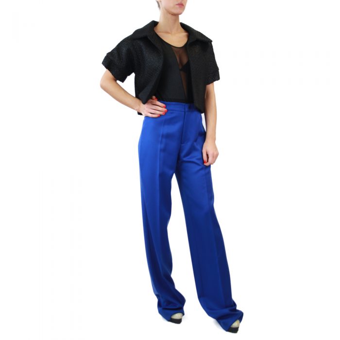 Abbigliamento STELLA JEAN - pantalone palazzo | OneMore blu (2)