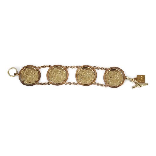Accessori STELLA JEAN - bracciale oro con monete - OneMore